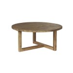 Table basse en teck recycl massif