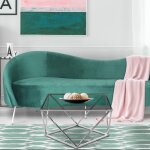 Table basse en verre transparent et pieds argent Table basse en verre transparent et pieds argent