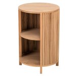 Table de chevet en bois naturel Table de chevet en bois naturel