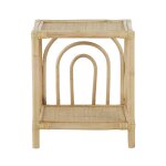 Table de chevet en rotin