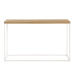 Table console blanche