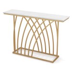 Table console meuble polyvalent dor 120 x 30 x 80 cm