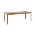 Table extensible 8  10 personnes effet bois clair