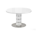 Table extensible effet bois blanc Table extensible effet bois blanc
