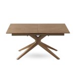 Table extensible pied en chêne et plateau en frêne 160 / 200x90 Table extensible pied en chêne et plateau en frêne 160 / 200x90