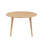 Table extensible placage chêne 120 à 160cm bois Table extensible placage chêne 120 à 160cm bois