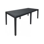Table d'extérieur abbaviva anthracite Table d'extérieur abbaviva anthracite