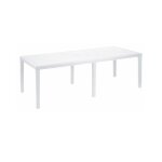 Table d'extérieur abbaviva blanc Table d'extérieur abbaviva blanc