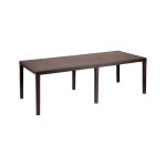 Table d'extérieur abbaviva marron Table d'extérieur abbaviva marron