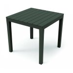 Table d'ext�rieur anthracite 78x78 cm