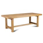 Table de ferme bois ch�ne massif l220
