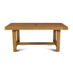 Table de ferme campagnarde bois ch�ne massif l180