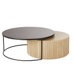 Tables gigognes rondes