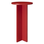 Table haute ronde 60 cm rouge flamme Table haute ronde 60 cm rouge flamme