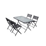 Table de jardin et 4 chaises Table de jardin et 4 chaises