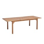 Table de jardin en acacia massif extensible 8 / 10 pers.