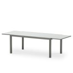 Table de jardin en aluminium gris anthracite 260 / 180×100 cm Table de jardin en aluminium gris anthracite 260 / 180×100 cm