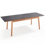 Table de jardin extensible en bois d'eucalyptus 220 - 300 cm