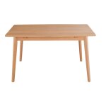 Table de jardin extensible en bois d'eucalyptus 6 / 8 personnes l100 / 140