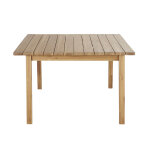 Table de jardin extensible carrée en acacia massif 6 / 8 personnes l120 / 160 Table de jardin extensible carrée en acacia massif 6 / 8 personnes l120 / 160