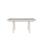 Table de jardin extensible en céramique gris cendré l163 / 203 Table de jardin extensible en céramique gris cendré l163 / 203