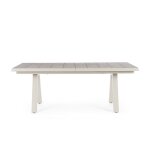 Table de jardin extensible en céramique gris cendré l205 / 265 Table de jardin extensible en céramique gris cendré l205 / 265