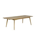 Table de jardin extensible en teck massif 6 / 8 pers.