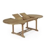 Table de jardin extensible en teck massif l160 / 240 Table de jardin extensible en teck massif l160 / 240