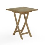 Table de jardin pliante en teck massif l60 Table de jardin pliante en teck massif l60