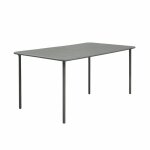 Table de jardin rectangulaire en mtal savane 6  8 places