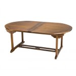 Table de jardin teck huilé extensible 10 / 12 personnes l300 Table de jardin teck huilé extensible 10 / 12 personnes l300