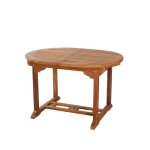 Table de jardin teck huilé extensible 4 / 6 personnes l180 cm Table de jardin teck huilé extensible 4 / 6 personnes l180 cm