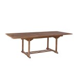 Table de jardin en teck massif extensible 8 / 10 pers. Table de jardin en teck massif extensible 8 / 10 pers.
