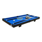 Table de jeu 4 en 1 en bois noir