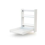 Table  langer murale rabattable en bois blanc
