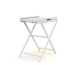 Table  langer pliante en bois blanc