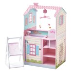 Table  langer pour poupe 102 cm, rose