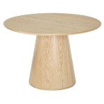 Table à manger 6 personnes ronde en bois de pin Table à manger 6 personnes ronde en bois de pin