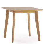 Table à manger 80x80 cm couleur chêne Table à manger 80x80 cm couleur chêne