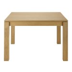 Table à manger carrée extensible 4 à 8 personnes l120 / 180 Table à manger carrée extensible 4 à 8 personnes l120 / 180