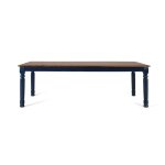 Table  manger avec plateau rectangulaire en bois de manguier 210 cm