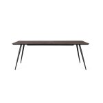 Table  manger avec plateau rectangulaire en teck 220 cm