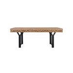 Table à manger rectangulaire en bois de manguier 200 cm Table à manger rectangulaire en bois de manguier 200 cm
