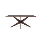 Table  manger rectangulaire en bois de manguier weng