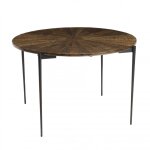 Table  manger ronde 120 cm en bois recycl d120