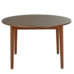 Table à manger ronde extensible 6 / 8 personnes l120 / 165 Table à manger ronde extensible 6 / 8 personnes l120 / 165