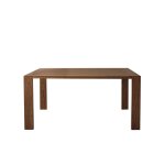 Table en mindi massif finition noyer 6 pers. Table en mindi massif finition noyer 6 pers.