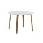 Table panneau de fibres de moyenne densit 110 cm diamtre