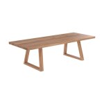 Table rectangulaire 10 personnes en bois de teck recyclé 260 cm Table rectangulaire 10 personnes en bois de teck recyclé 260 cm