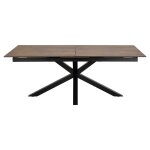 Table rectangulaire extensible en céramique l200 / 240 marron acier Table rectangulaire extensible en céramique l200 / 240 marron acier